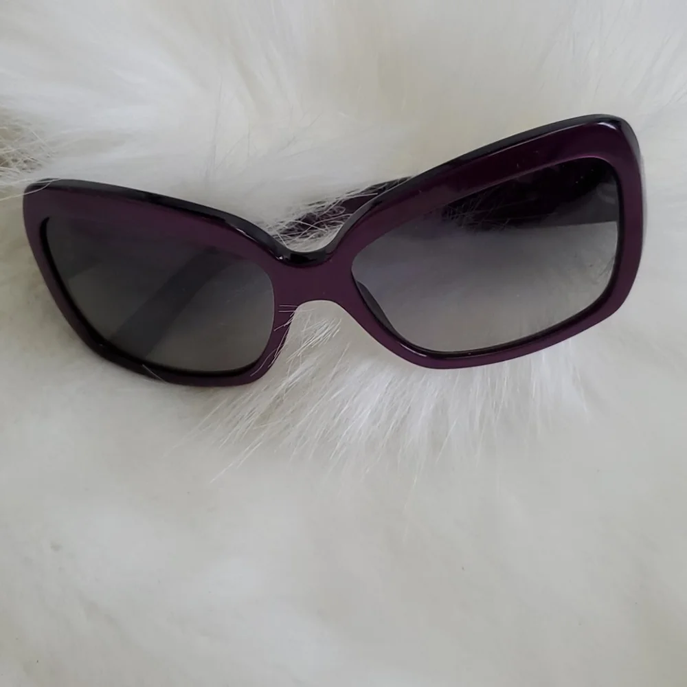 Authentic Burberry sunglasses purple used women